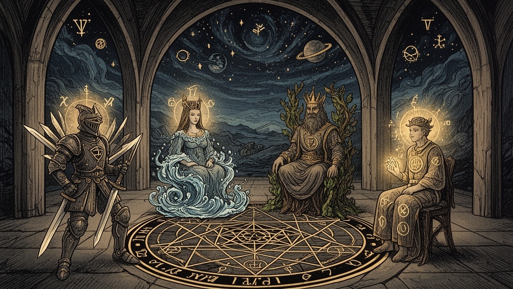 If the Knight of Swords walks into your spread and you treat him as a badly behaved aspect of your personality, he will dutifully perform as such. If you treat him as a being with his own will, habits, and history, your deck quietly reconfigures itself around that decision.